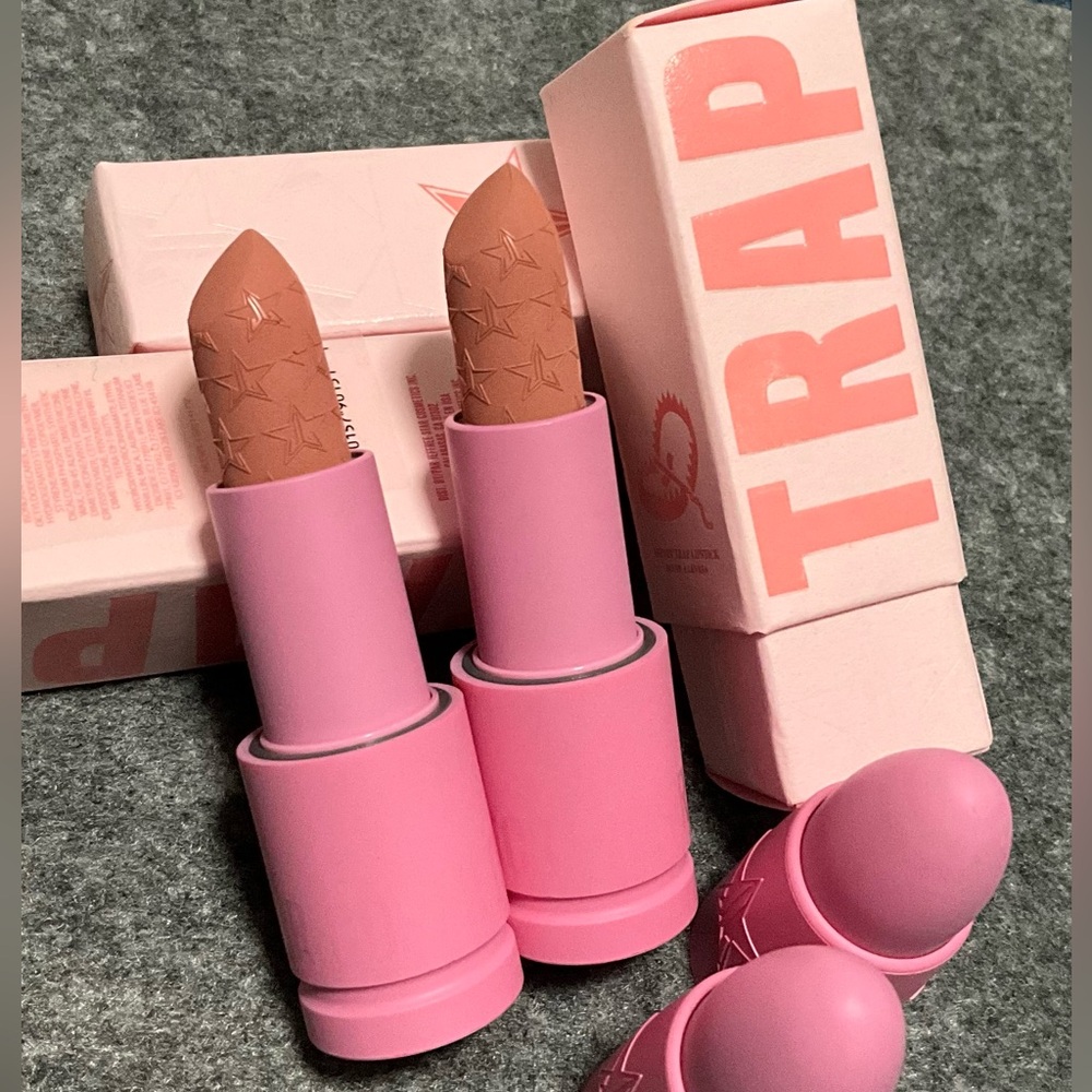 2 Jeffree star velvet trap lipstick diet mannequin new in box